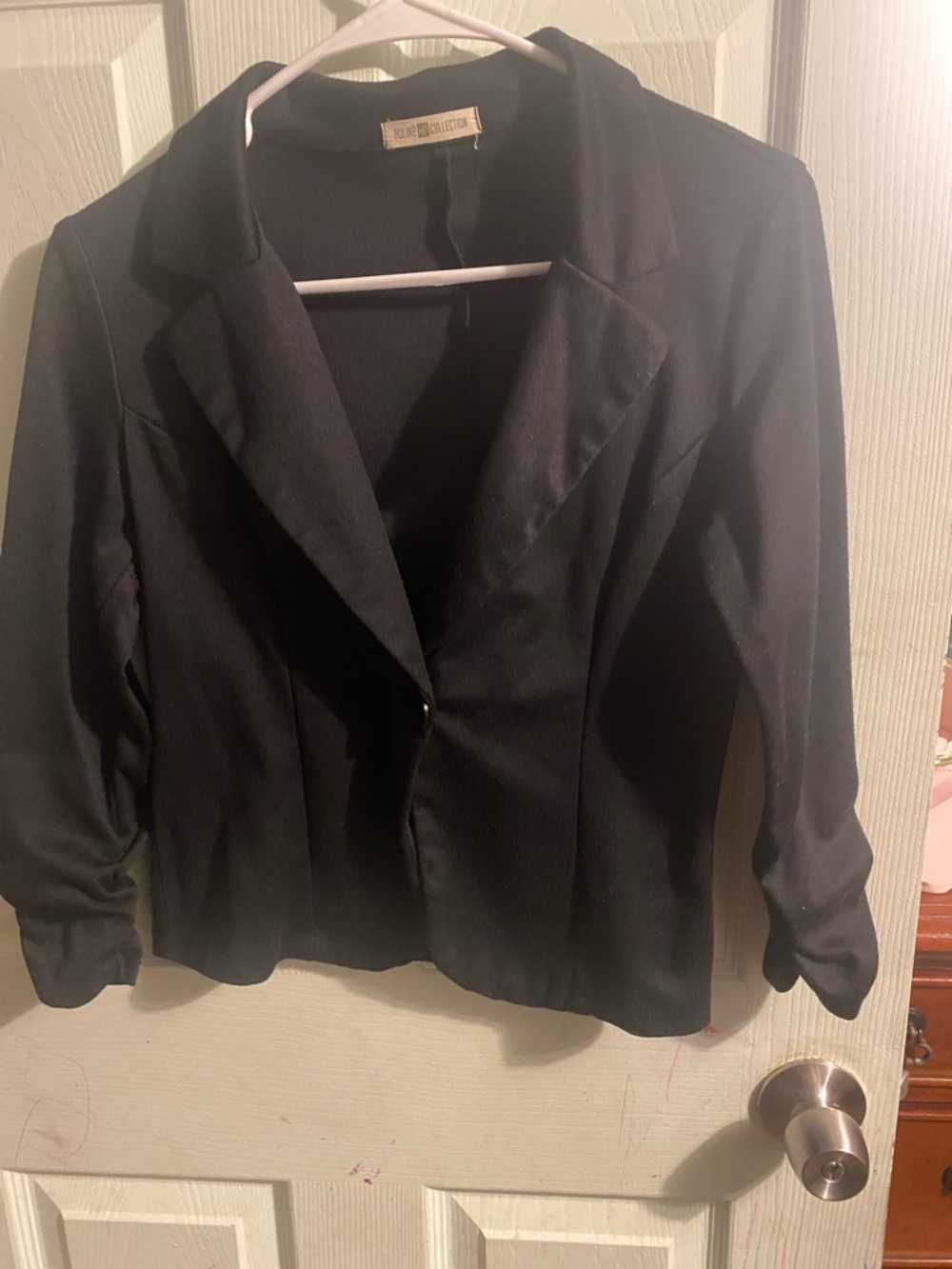Slate & Salt Black Tailored Women's Blazer